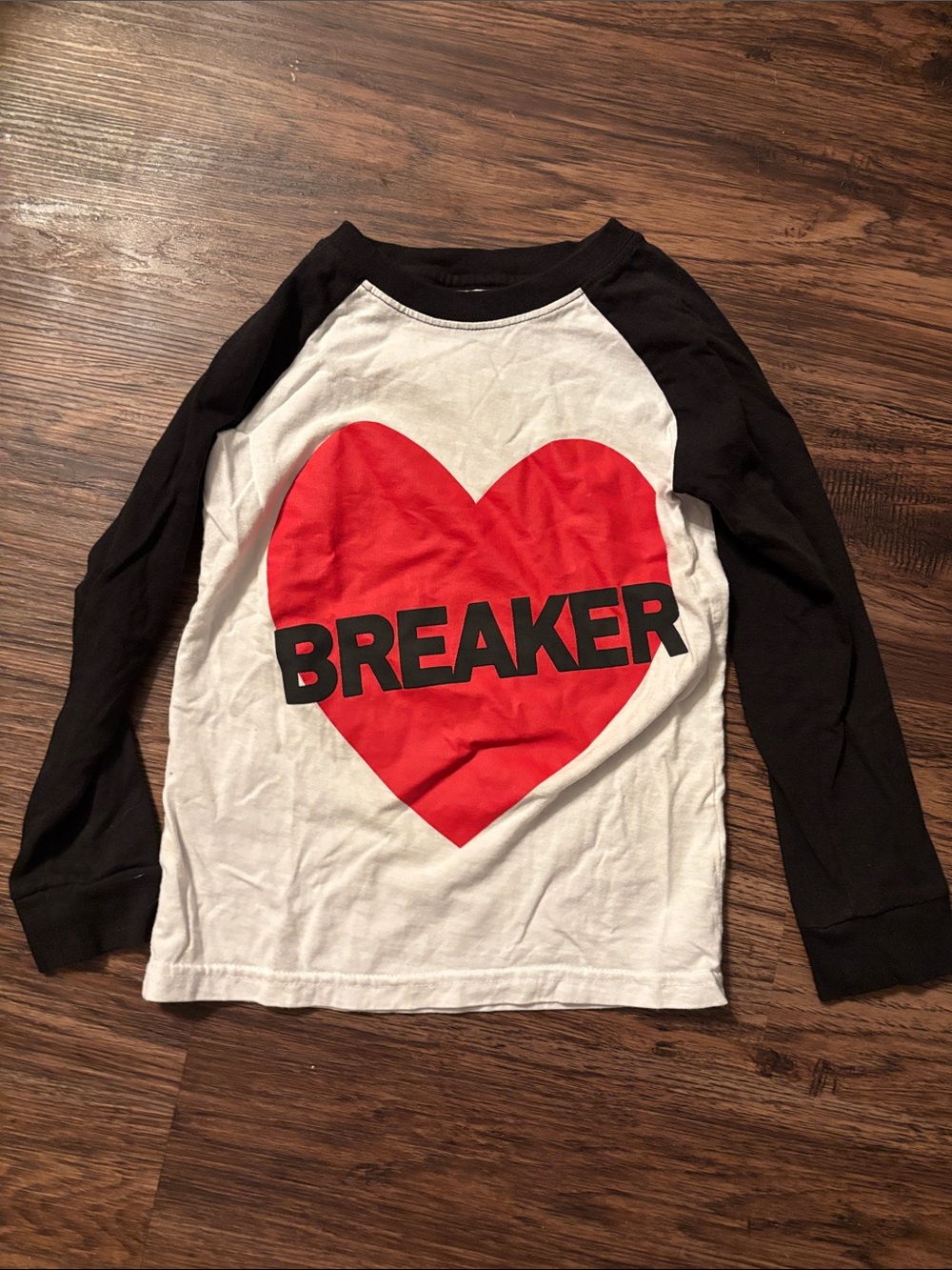 Long-Sleeve Heart 'BREAKER' Shirt